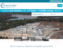 Tablet Screenshot of greaterfranklin.com